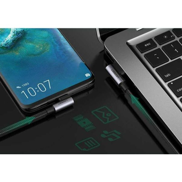 UGREEN USB kabl Tip C na USB 2.0 3A US176,crna - 20857-1