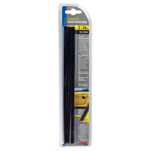 LAMPA ACCESSORIES Zaštita vrata 2kom 26cm crna - 20860