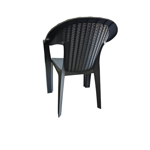 MOBILYA stolica Behram antracit rattan - 209010207