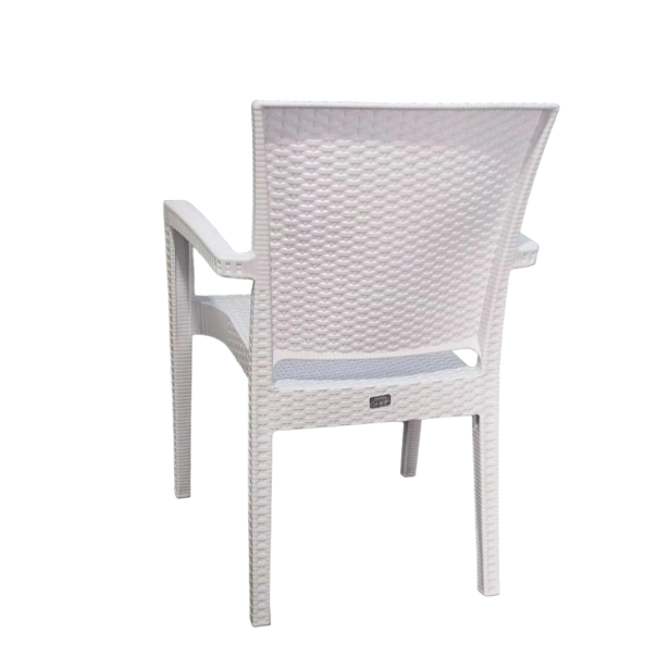 MOBILYA Stolica Rattan bela - 209010221