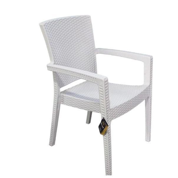 MOBILYA Stolica Rattan bela - 209010221