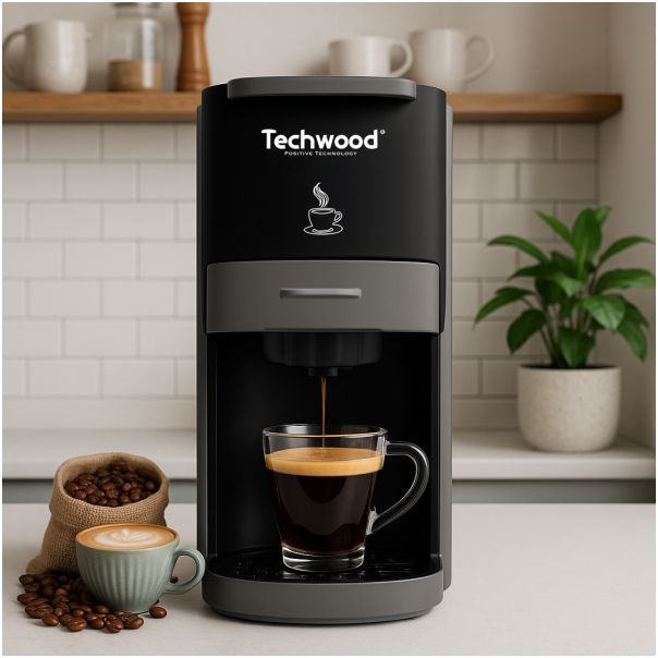 TECHWOOD Aparat za espresso kafu TCA-026N - 20907-1