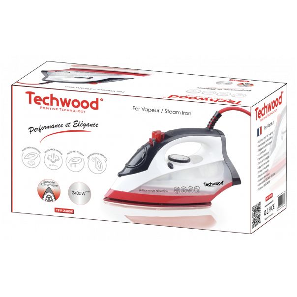 TECHWOOD Pegla na paru TFV-2405C - 20917-1