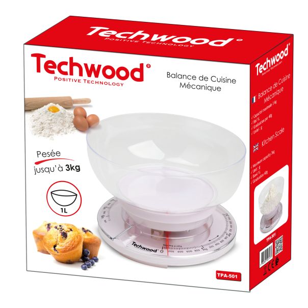 TECHWOOD Kuhinjska vaga TPA-501 - 20930-1-1-1