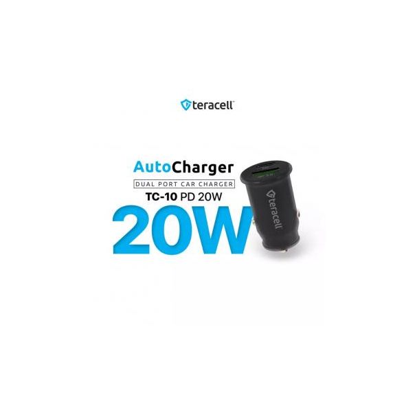 TERACELL Auto punjač USB C Evolution TC-10 - 209967