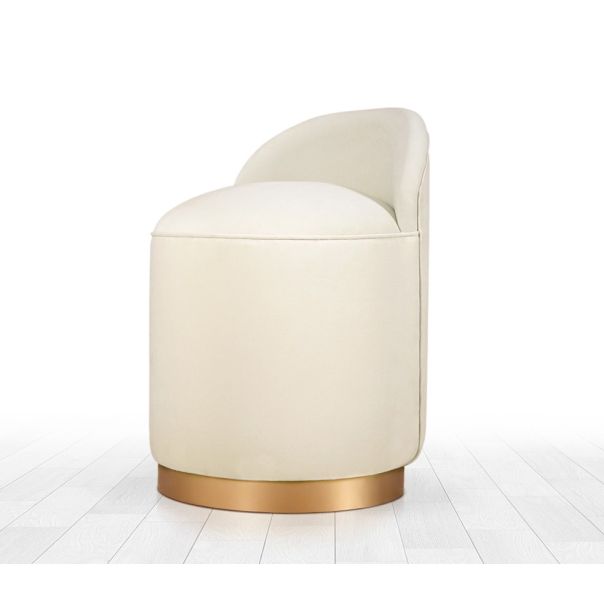 ATELIER DEL SOFA Tabure Dover, krem - EP2802266