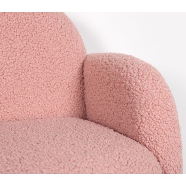 ATELIER DEL SOFA Fotelja za decu Moylo, roze - 209FLF1119