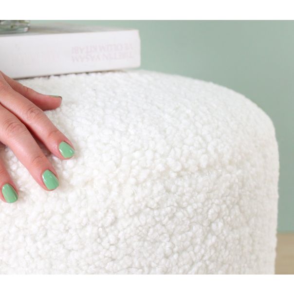 ATELIER DEL SOFA Tabure Skylee, bela - EP2802254