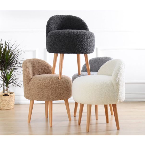 ATELIER DEL SOFA Tabure Rufmee, bela - EP2802242