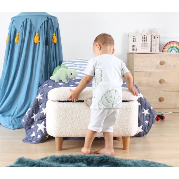 ATELIER DEL SOFA Tabure Moouv 3330, bela - EP2802239