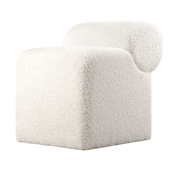 ATELIER DEL SOFA Tabure Monlik Kürk, bela - EP2802263