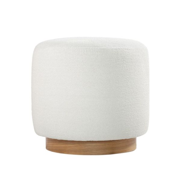 ATELIER DEL SOFA Tabure Cheriton Puf, krem - EP2802248