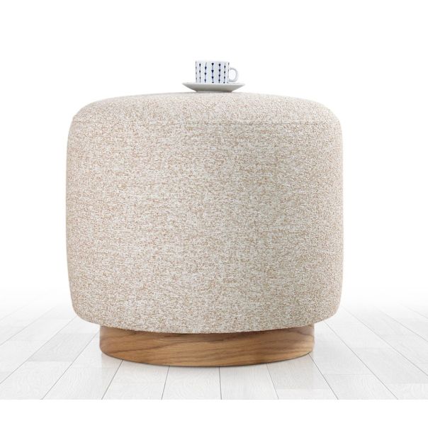 ATELIER DEL SOFA Tabure Cheriton Puf, bež - EP2802245
