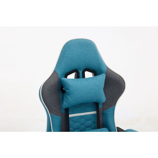 ePlayGame Gejmerska stolica HC-4064-4095BG ,plavo siva stof - HC-4064-4095BG