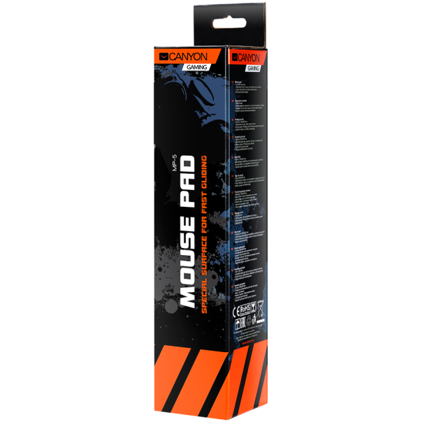 Mouse pad,350X250X3MM, Multipandex ,Gaming print , color box - CND-CMP5