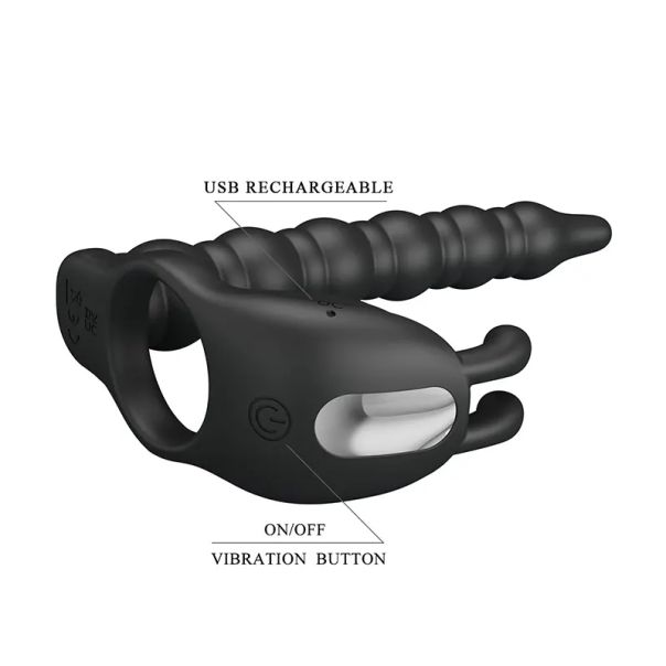 Vibrator za duplu penetraciju Blackney - 210327