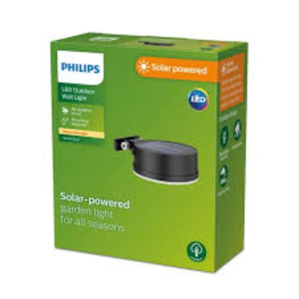 PHILIPS Spoljasnja lampa Vynce okrugla 1.5W 27K crna - 21048