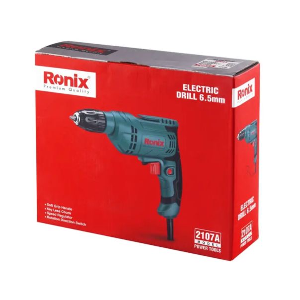 RONIX Električna bušilica E 2107A CB 400W/6.5mm - 2107ARX