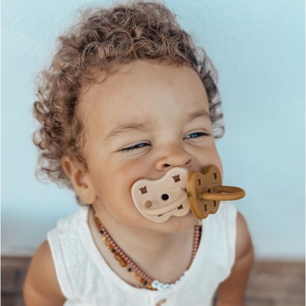 Hevea ortodontska cucla od prirodne gume (3-36 mes) Pesak - 210851