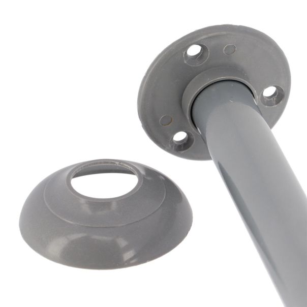 TENDANCE Držač zavese za kadu 80x80x80cm aluminijum hrom - 2114102