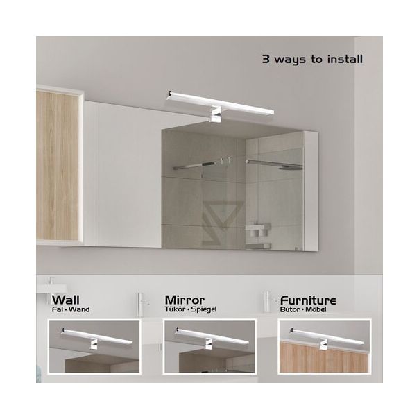 Rabalux Kupatilska rasveta Levon LED 12W hrom (2115) - 2115-1