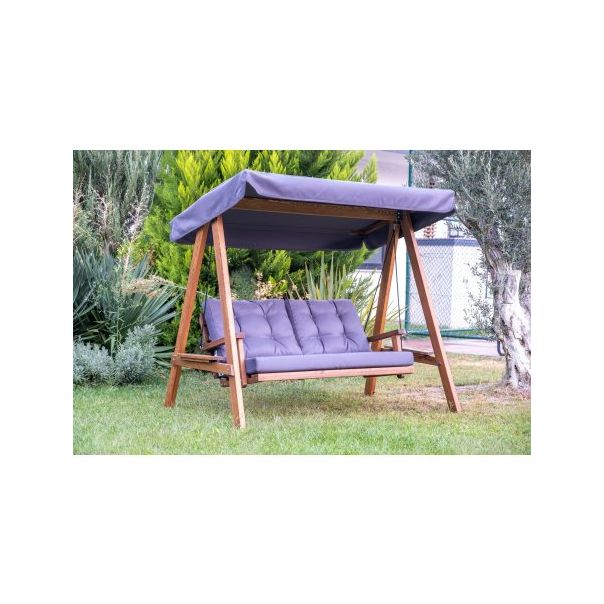 HANAH HOME Baštenska ljuljaška Pera 2000, antracit - 211632