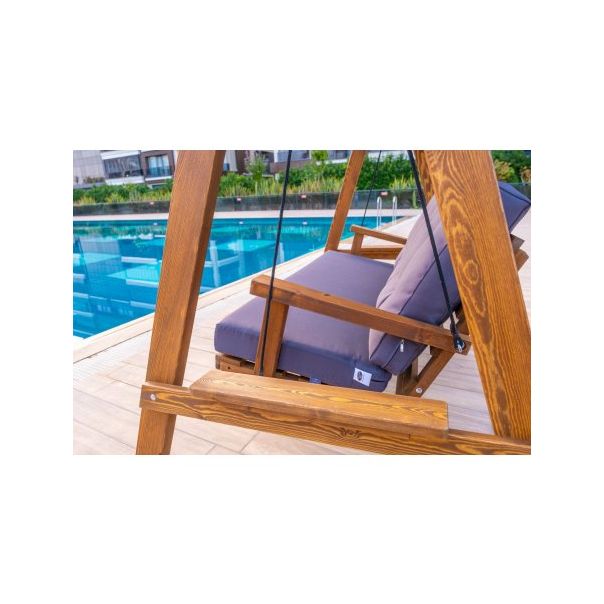 HANAH HOME Baštenska ljuljaška Pera 2000, antracit - 211632