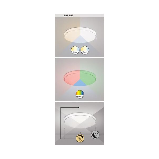 Rabalux Plafonjera Bruce LED 40W bela (2117) - 2117-1