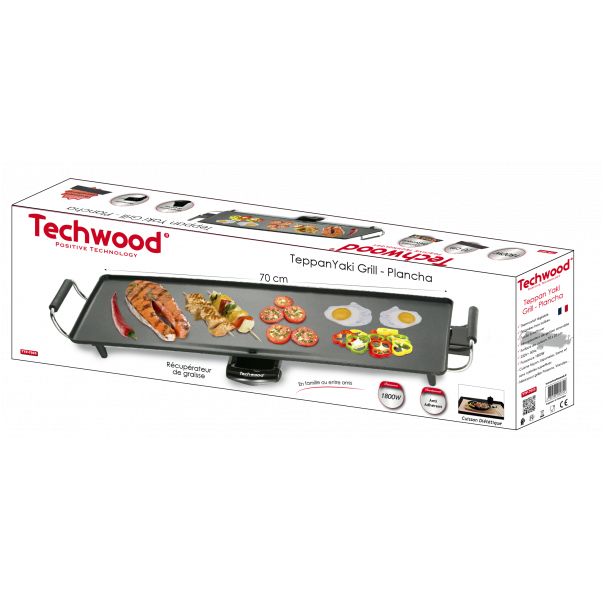 TECHWOOD Električni gril TTP-7023 - EP2849566