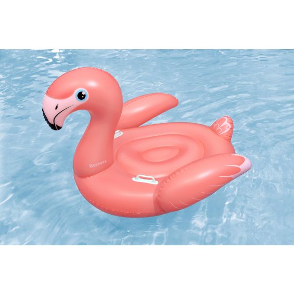 BESTWAY Dušek na naduvavanje Flamingo, roze - 3957