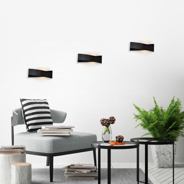 OPVIQ Zidna lampa 7156, crna - EP3008155