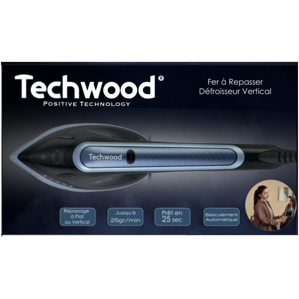 TECHWOOD Pegla na paru 2u1 TFD-18 - EP2849539
