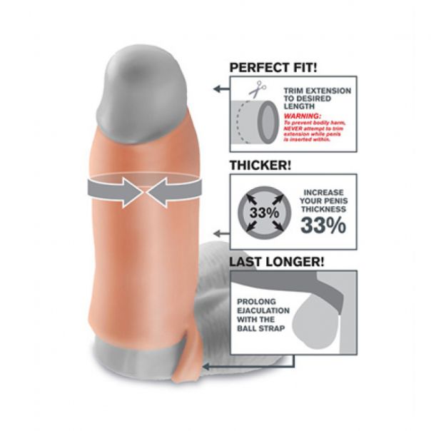 Otvorena navlaka za penis - 21260-1