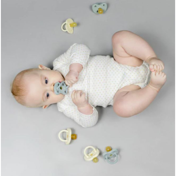 Hevea ortodontska cucla od prirodne gume (З-36 mes) Večernje siva - 212721