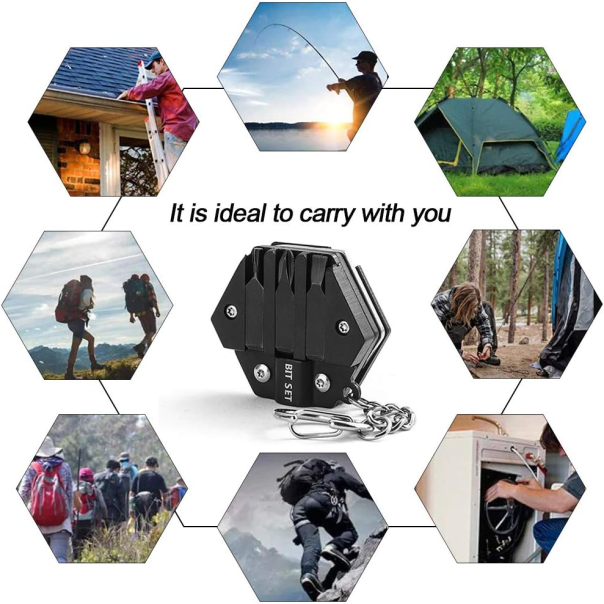 Privezak multifunkcionalni alat zlatni - EP2845573