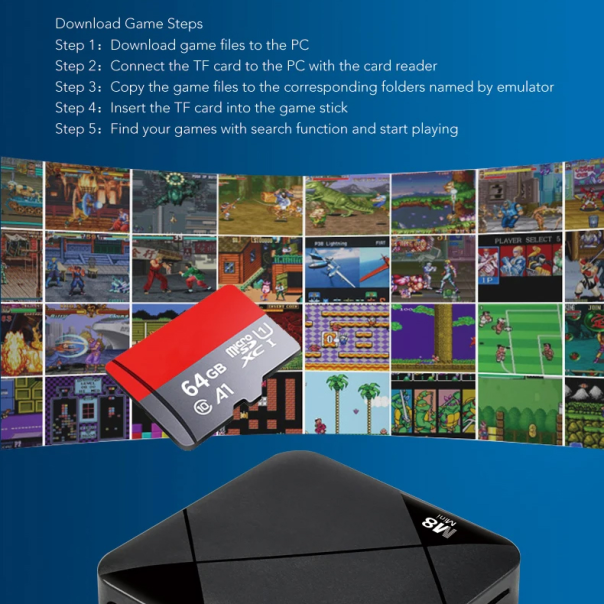 Android Smart TV GAME box M8 mini 2/16GB - EP2848285