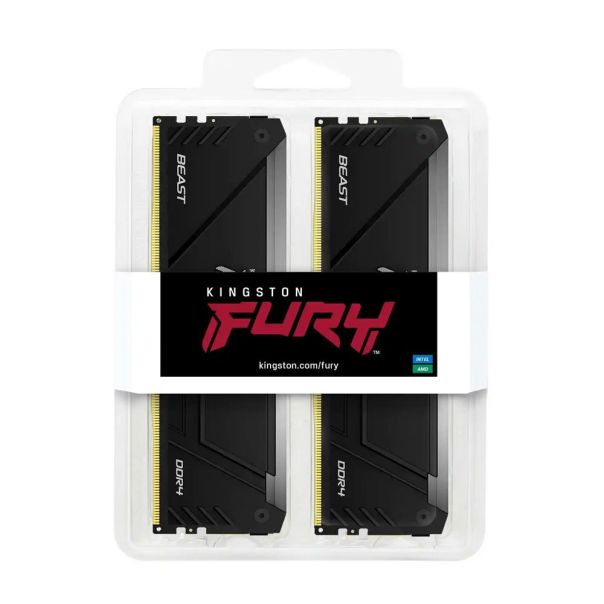KINGSTON RAM DDR4 16GB (2x8GB) 3600MHz KF436C17BB2AK2/16 w/RGB Heatsink - EP2253751