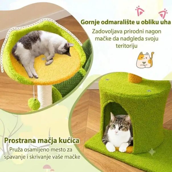 Maca Panama kućica i grebalica 79cm - EP3208276