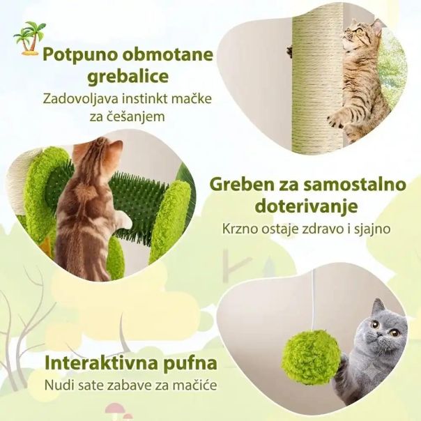 Maca Panama kućica i grebalica 79cm - EP3208276