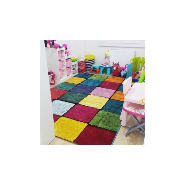 CONCEPTUM HYPNOSE Tepih (160x230) Renkli Kare - 215292