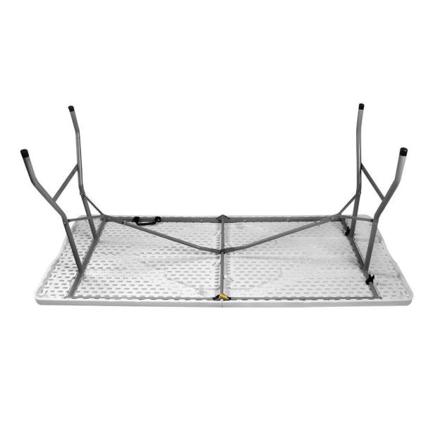 Gardlov Sklopivi Plastični Sto sa Klupama Beli 180cm - EP3257655