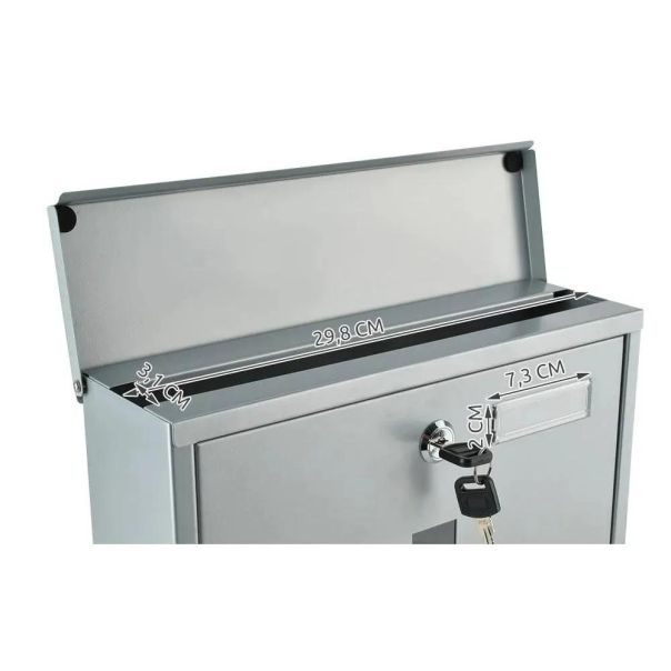 Malatec Moderno Poštansko sanduče 34 Siva - EP3257670