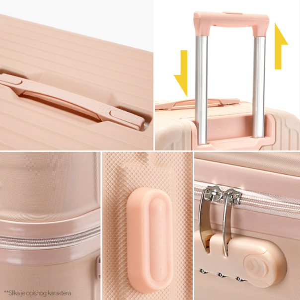 Kofer Long roze EL 29