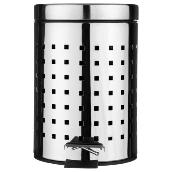 FIVE Kanta za smeće na papučicu cube 3L 17x24,5cm inox srebrna - 216744002