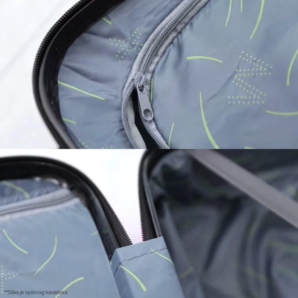 Kofer Spike sivi EL 28