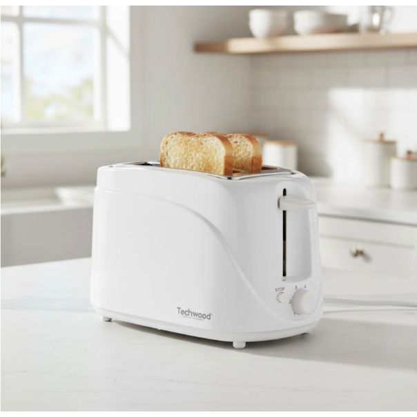 TECHWOOD Toster za sendviče TGP-222, bela - EP3236426