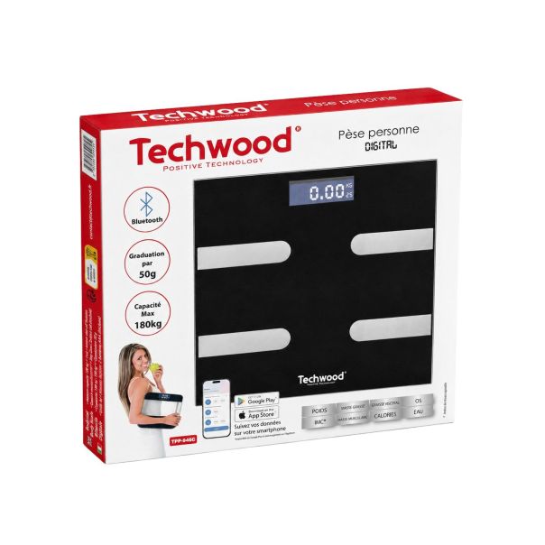 TECHWOOD Smart telesna vaga TPP-946C - EP3236441