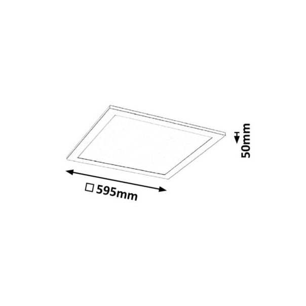 RABALUX Ugradna rasveta Damek LED 40W - 2174