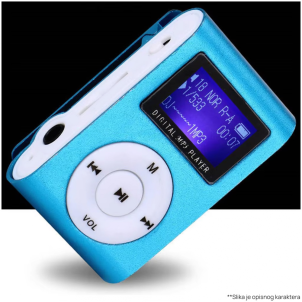 MP3 player LWD nano LCD 8GB srebrni - EP2877006