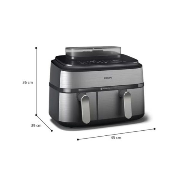 PHILIPS Airfryer sa dve korpe NA555/00 - EP2924569